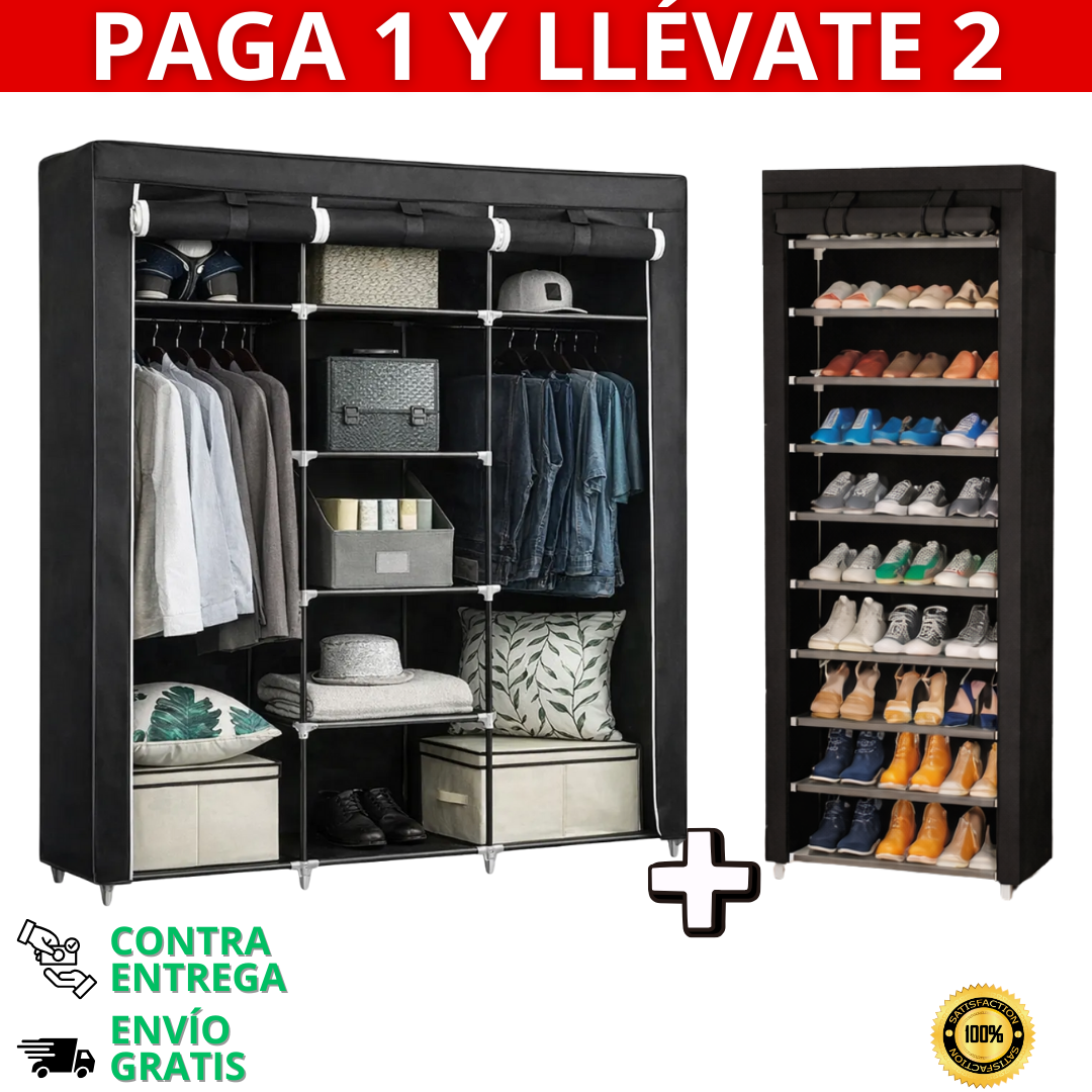 Closet + Zapatera - Oferta Exclusiva 2x1