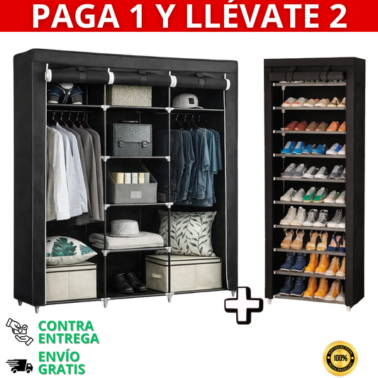 Closet + Zapatera - Oferta Exclusiva 2x1