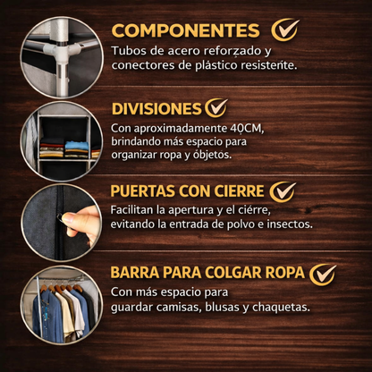 Closet + Zapatera - Oferta Exclusiva 2x1